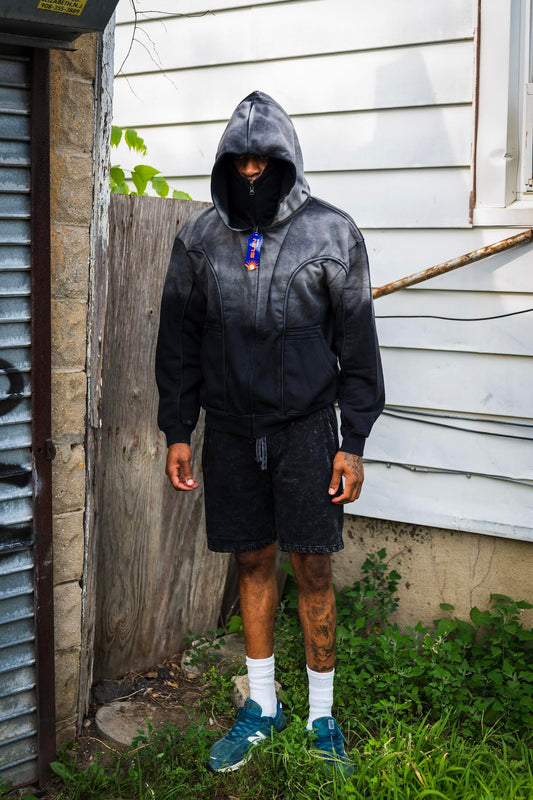 Sun Dry Mask Zipper Hoody