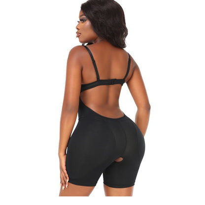 Butt lifter padded shapewear tummy control camisole