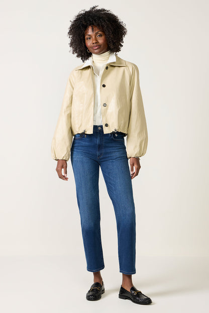Caia High Rise Straight Jean
