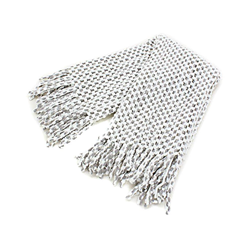 Mini Tube Fringe Scarf