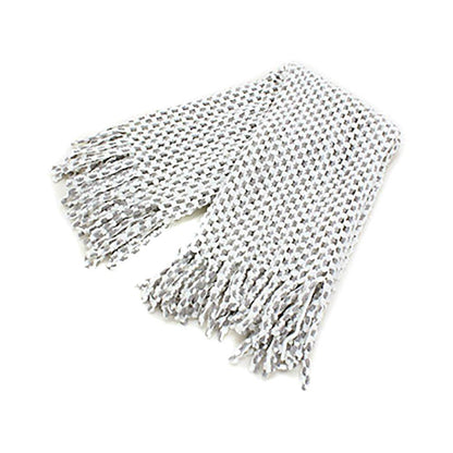 Mini Tube Fringe Scarf