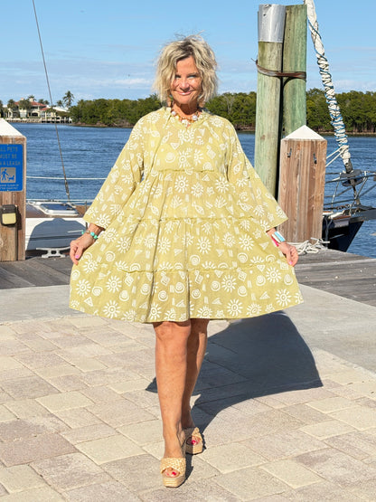 SOUTHERN CHARM COTTON DRESS
