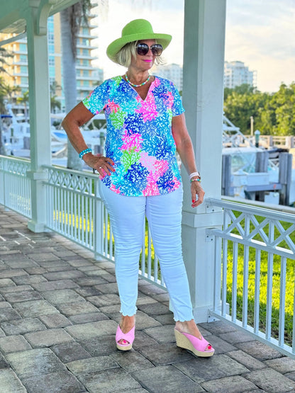 SALINA REEF SHORT SLEEVE