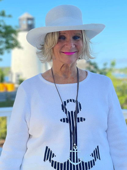 LULU-B WHITE HAT