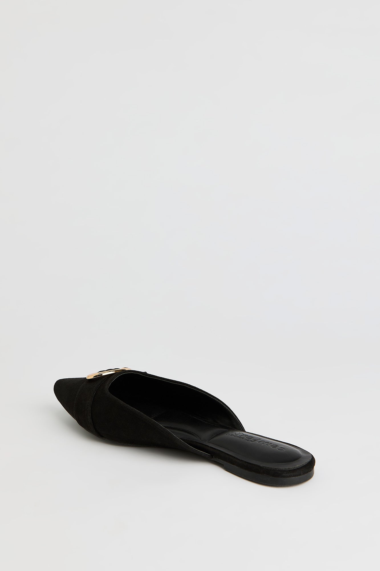 Pointed Toe Buckled Shoe