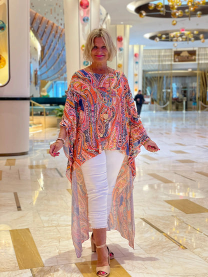 PAISLEY SPALSH TUNIC