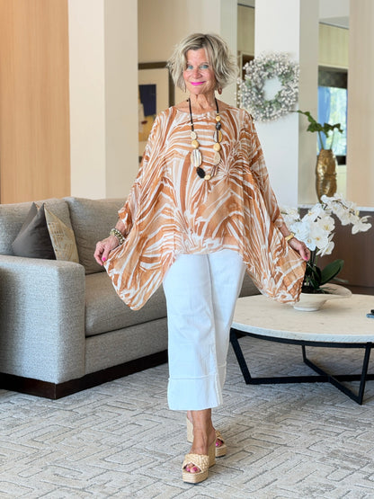 Simple Style Silk top