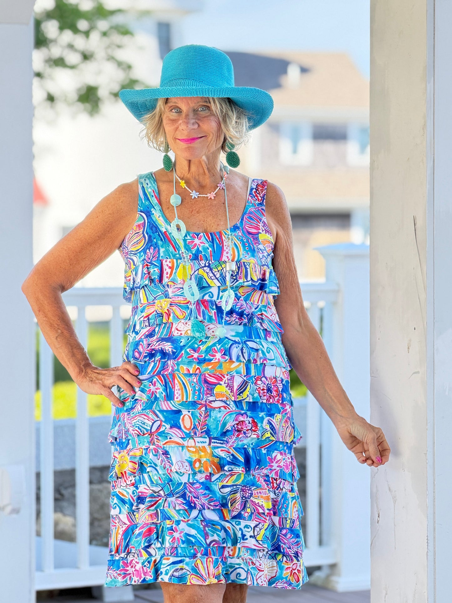 SEASIDE JEWELS CHA CHA DRESS