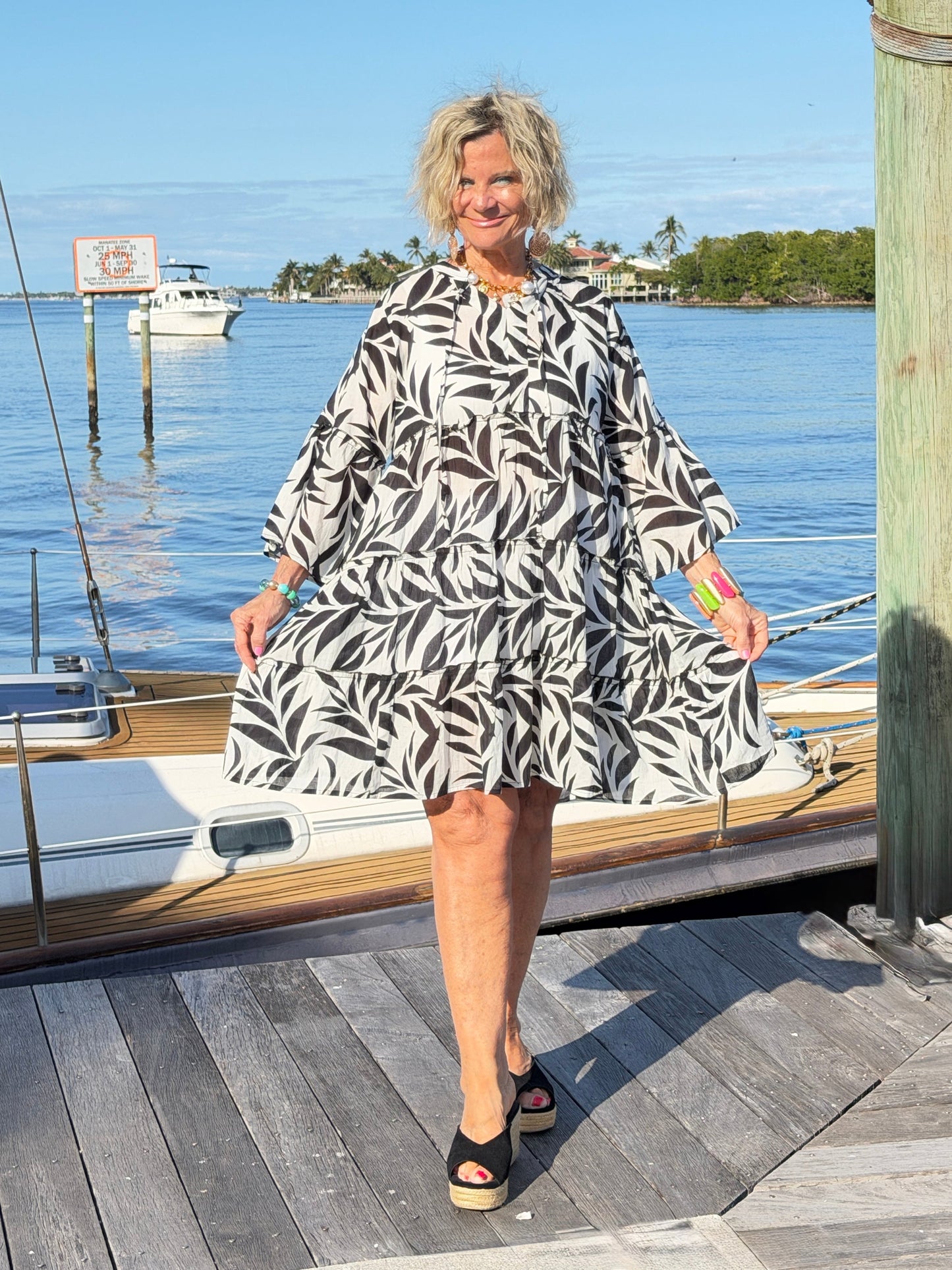 SUMMER DAYS COTTON DRESS