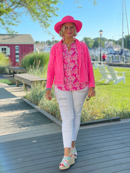 PINK LANE SHORT SLEEVE