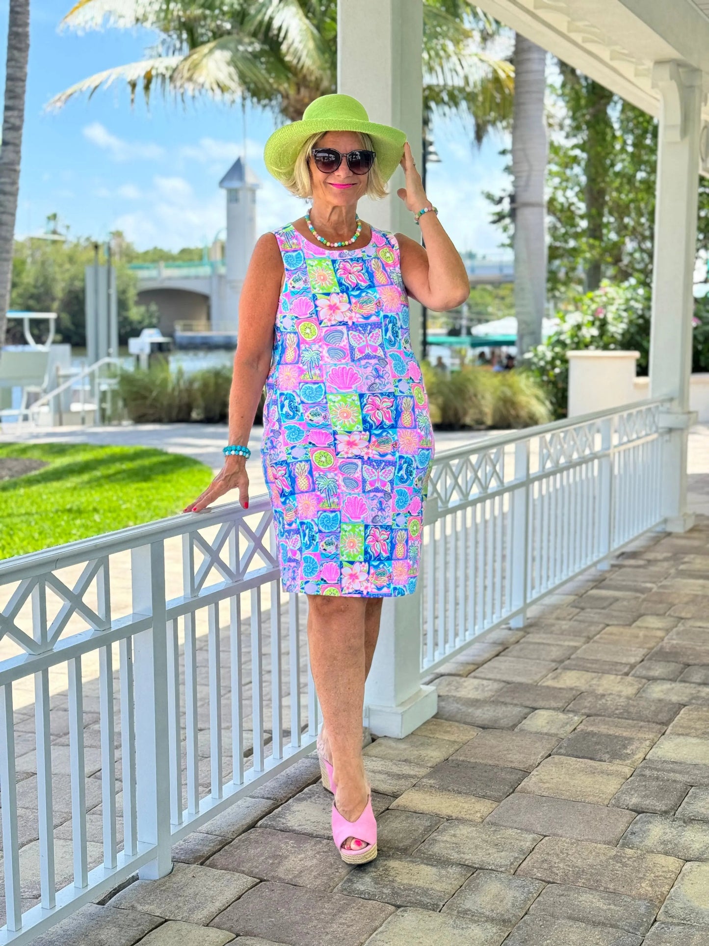 SANDY BEACH COLOR SHIFT DRESS