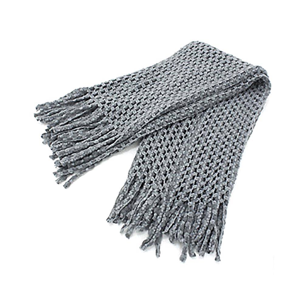 Mini Tube Fringe Scarf