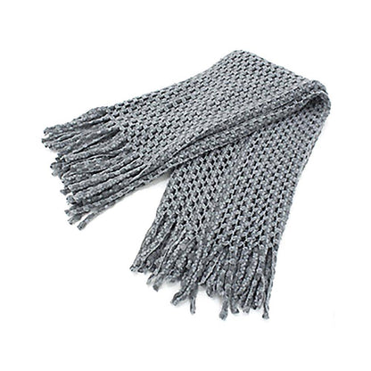 Mini Tube Fringe Scarf