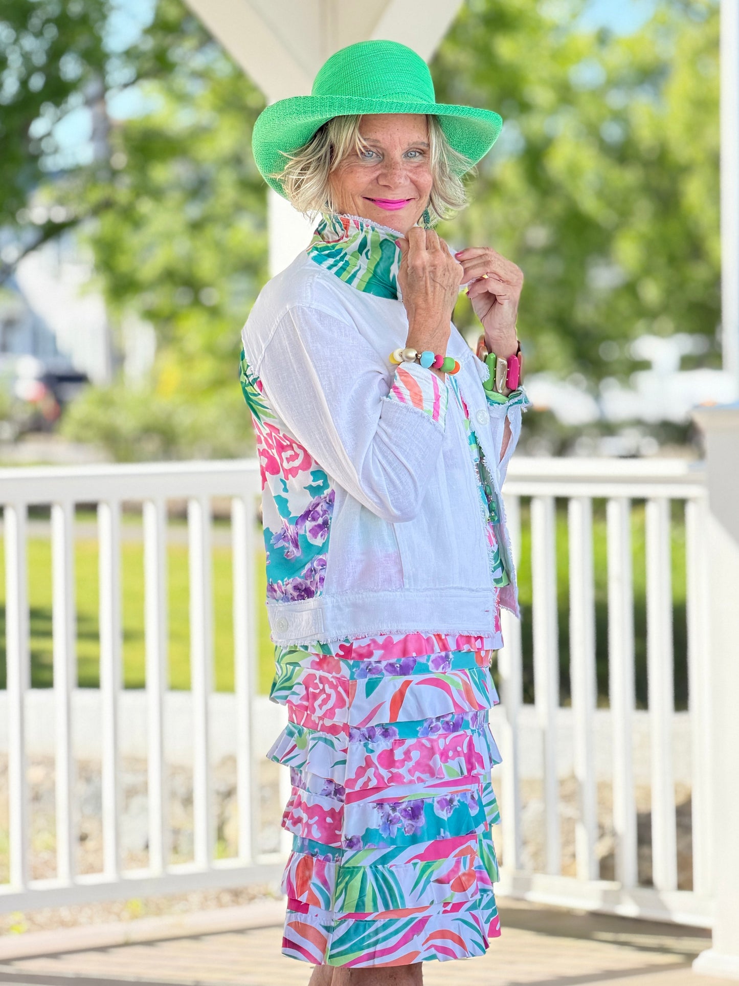 PINK PARADISE GARDEN CHA CHA DRESS