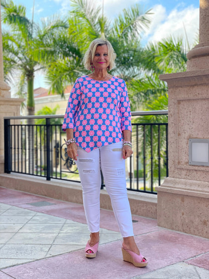 MEDALLION ASYMMETRIC TOP