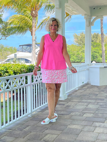 PINK REEF  SKORT