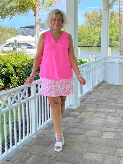 PINK REEF  SKORT