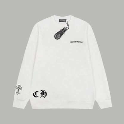 Chrome Hearts Sweatshirt Autumn/Winter Crew Neck Sweater