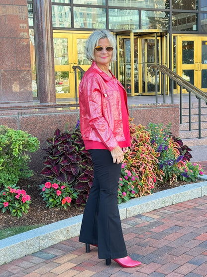 Red Metallic Jacket