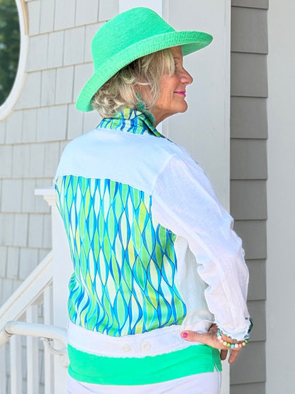 SEA GLASS WAVES JACKET