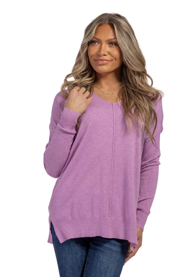 Women's Modern V-Neck Sweater