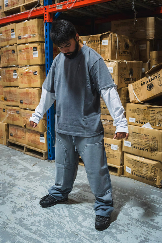 Tees with attahched sleeves