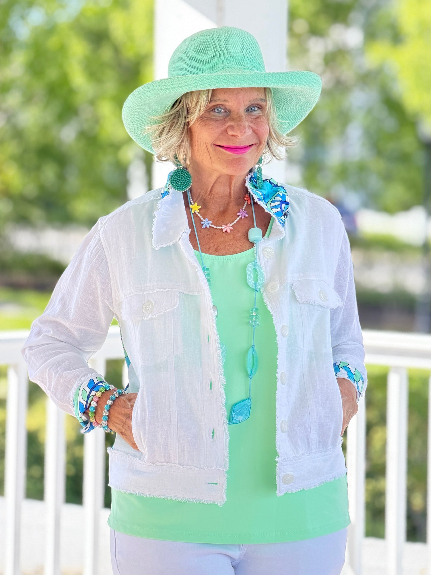 SIESTA GREEN HAT