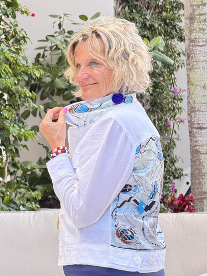 NAUTICAL SEAS THE DAY LINEN JACKET