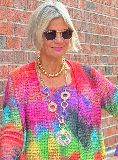 Spash of Lilac Necklace