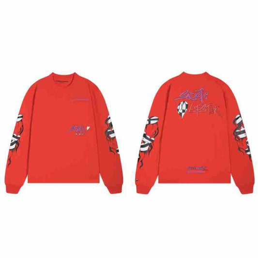 Chh Chrome Heart Long Sleeve Shirt Unisex Fashion Loose Long Sleeve Shirt