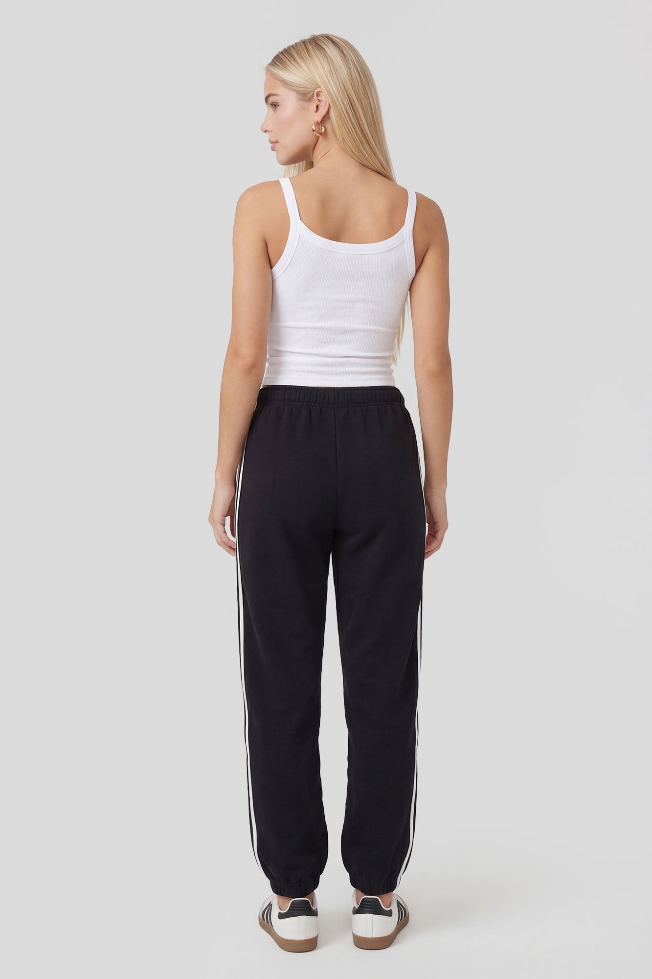 Striped Side Fleece Jogger