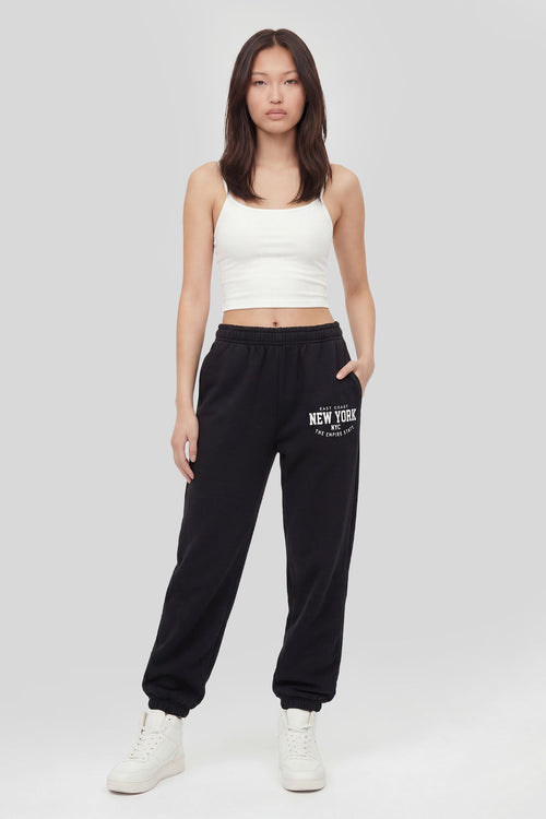 New York Graphic Fleece Jogger