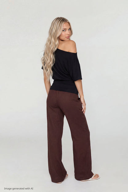 Off Shoulder Cinched Top