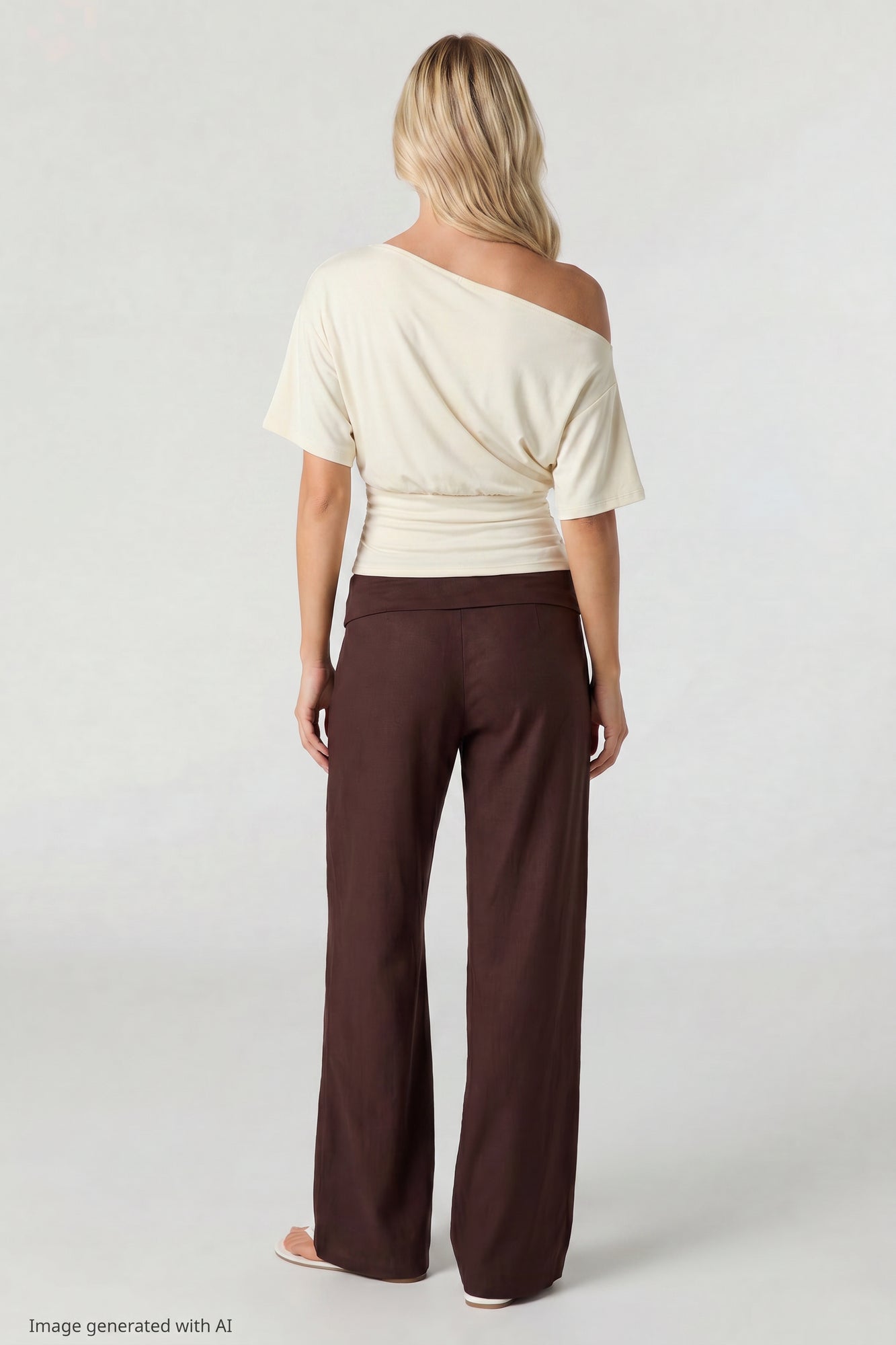 Off Shoulder Cinched Top