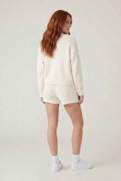 Sweater & Knit Short Set