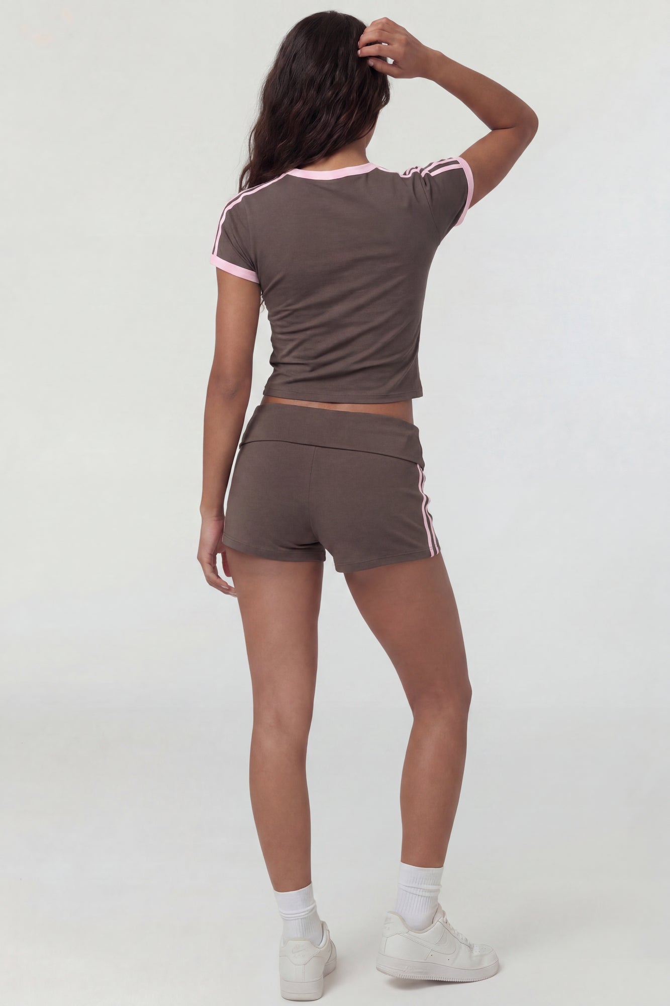 Foldover Waist Shortie