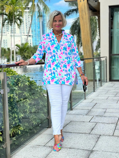 PINK PETALS TUNIC