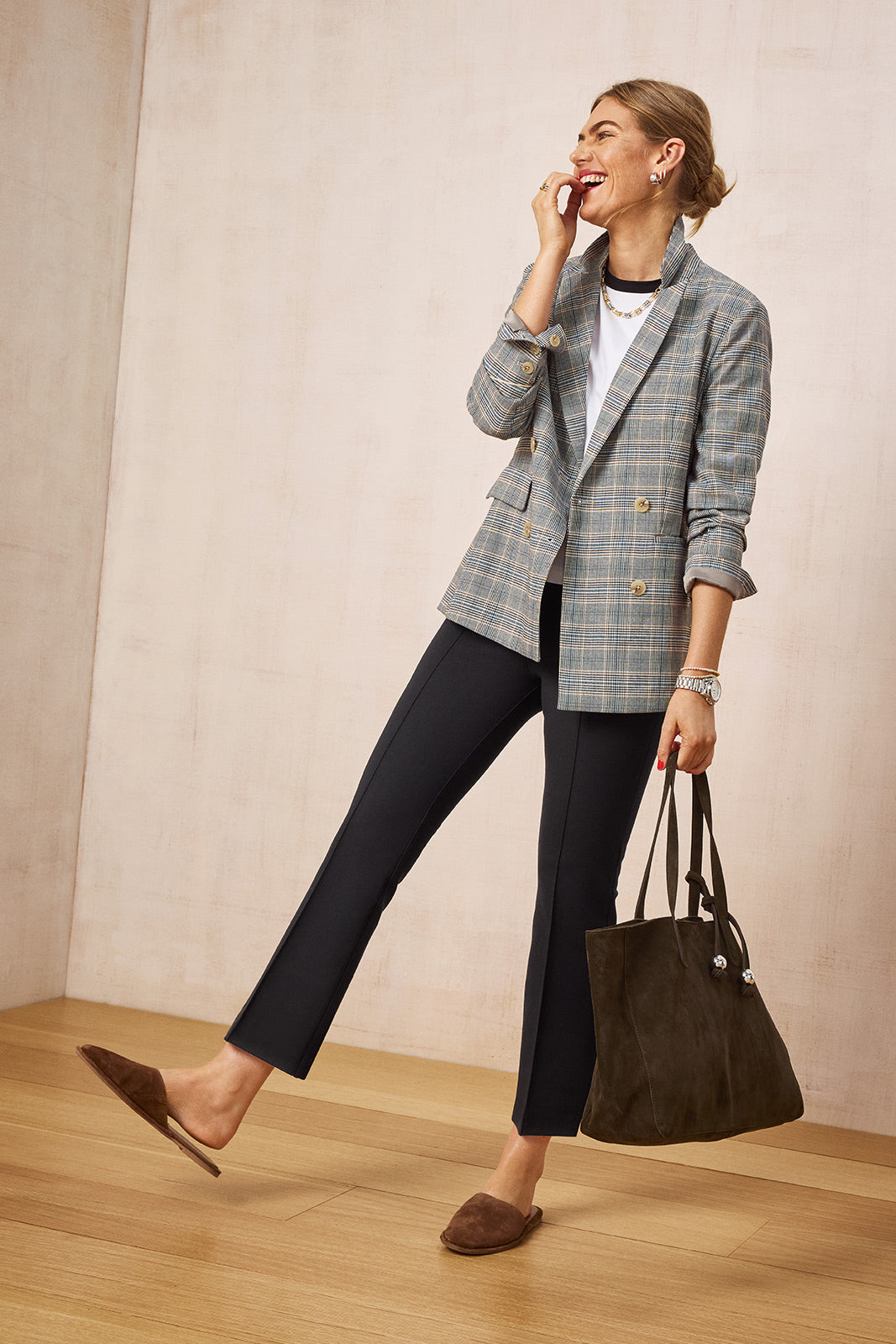 Cohen Suede Tote