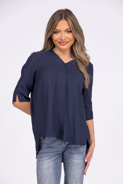 Put It To The Test Women's Work-Appropriate 3/4 Sleeve Top