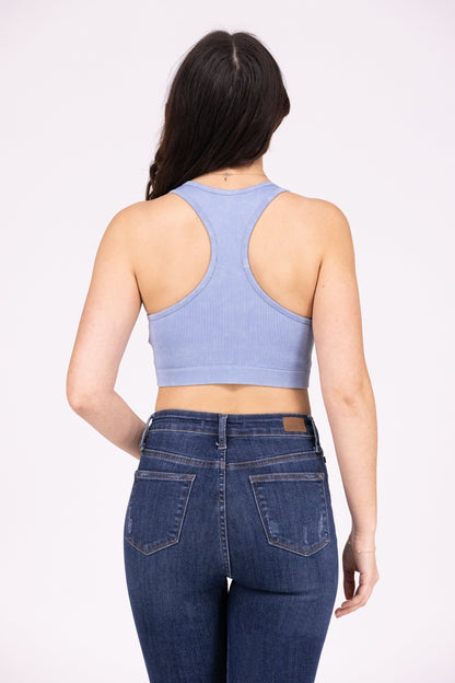 Exceed My Expectations Women's Ribbed Racerback Bralette