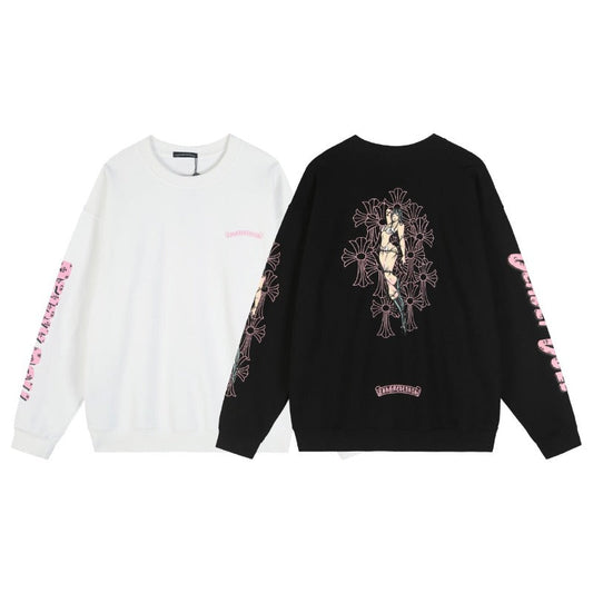 Chrome Hearts Sweatshirt Autumn/Winter Crew Neck Sweater