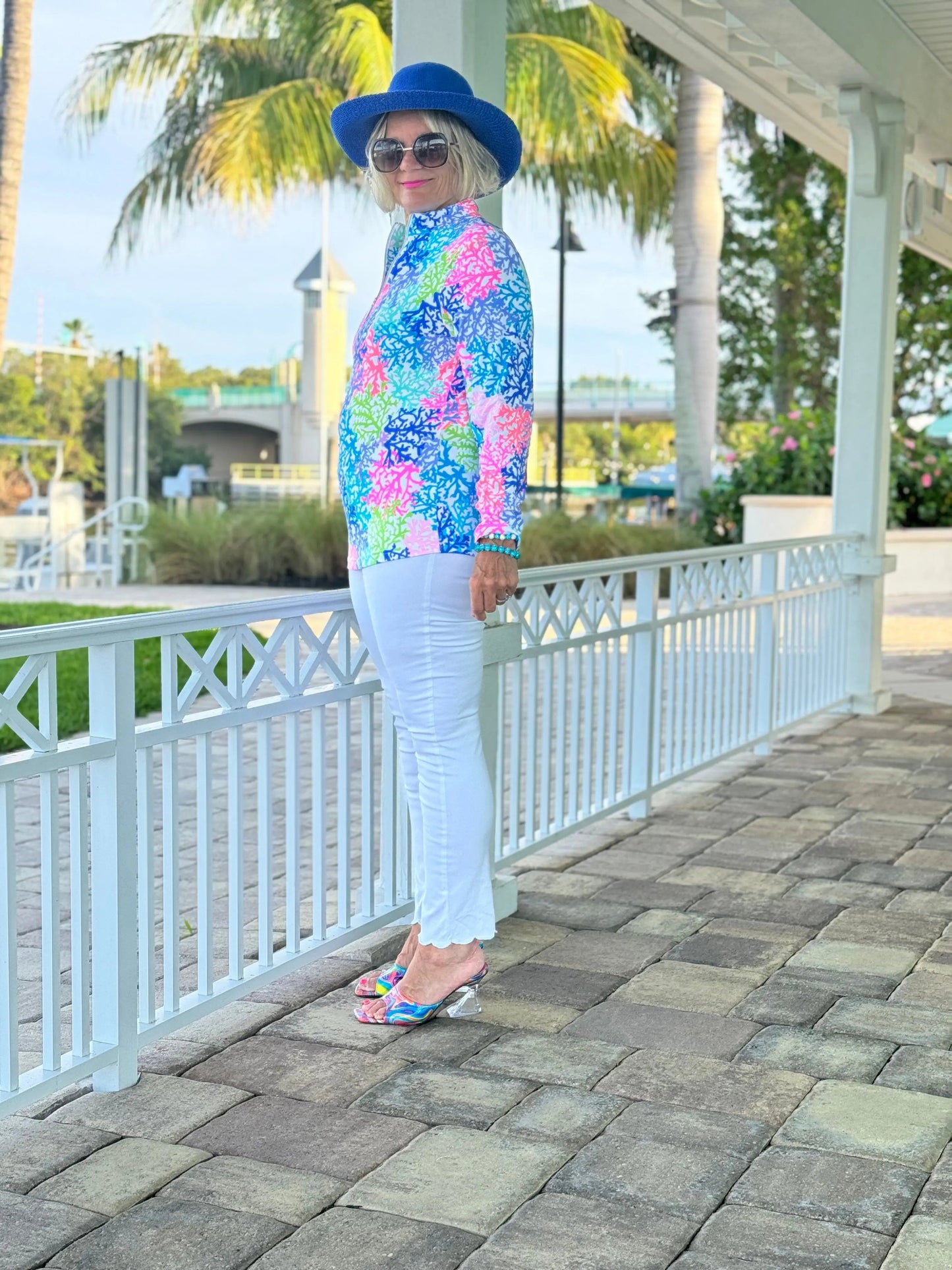 SALINA REEF HALF ZIPPER