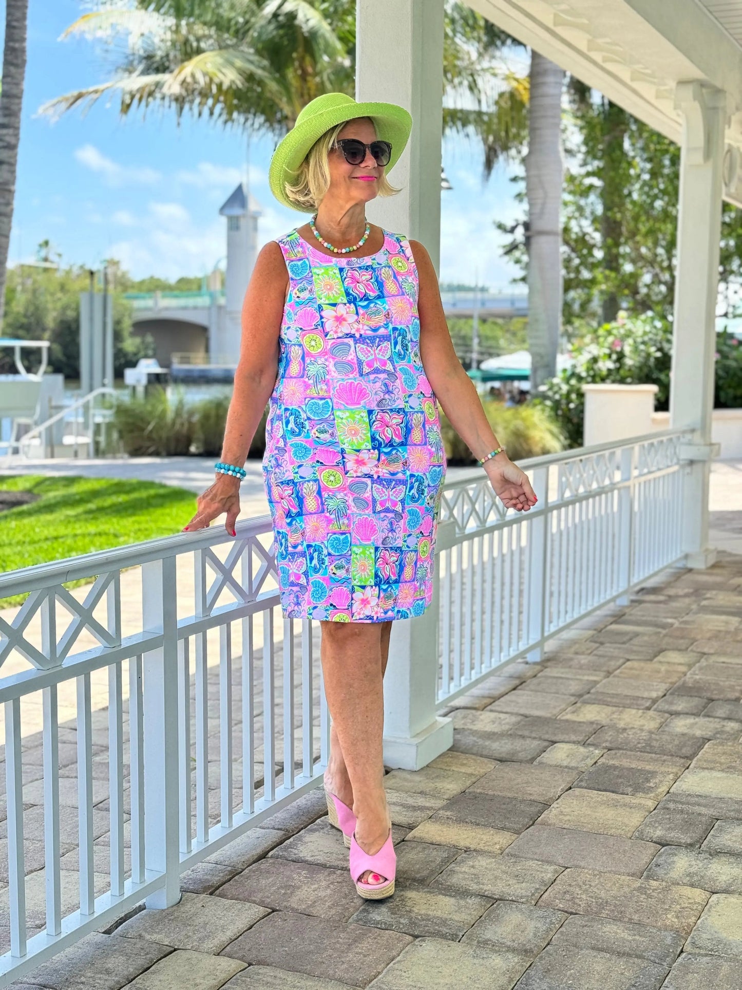 SANDY BEACH COLOR SHIFT DRESS