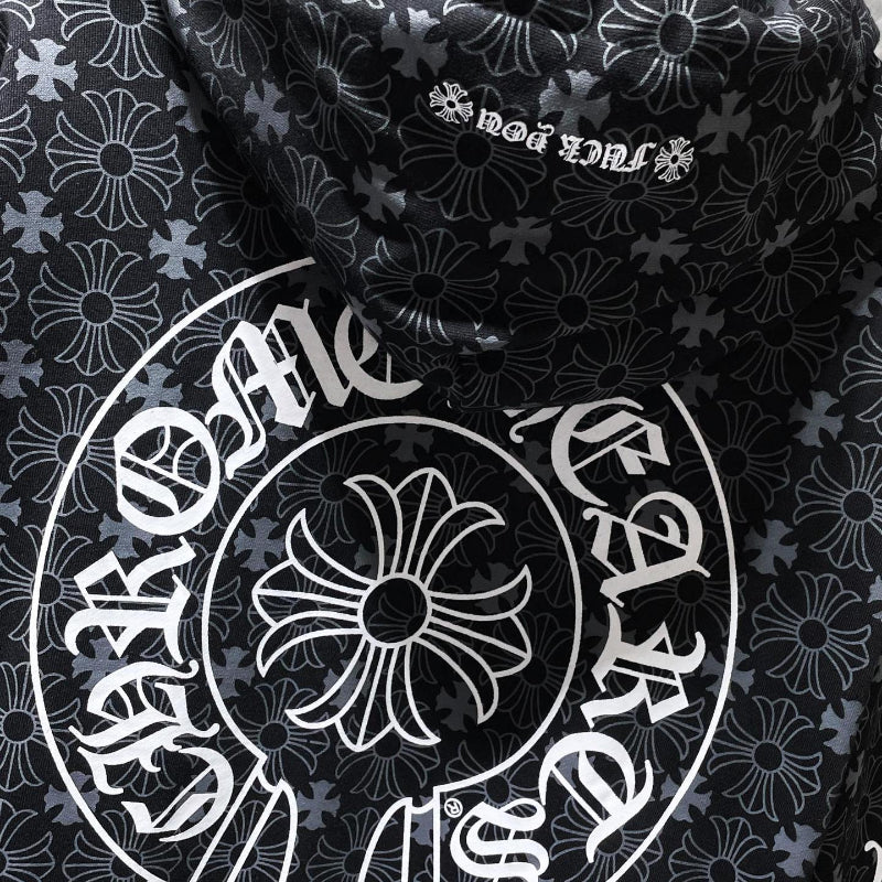 Chh Chrome Hearts Hoodie Fall/Winter Classic Horseshoe Casual Hooded Sweater