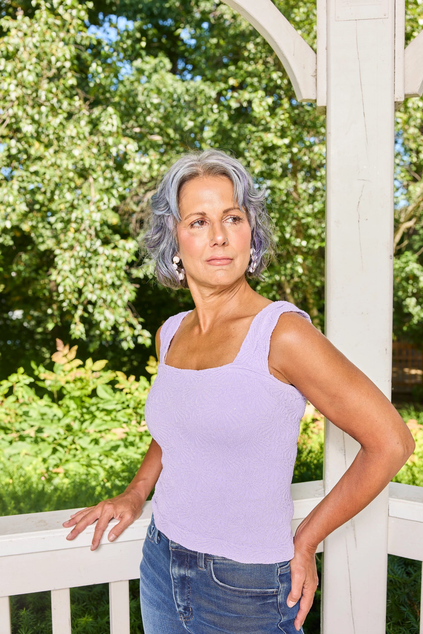 Women's Lightweight Square Neck Tank Top