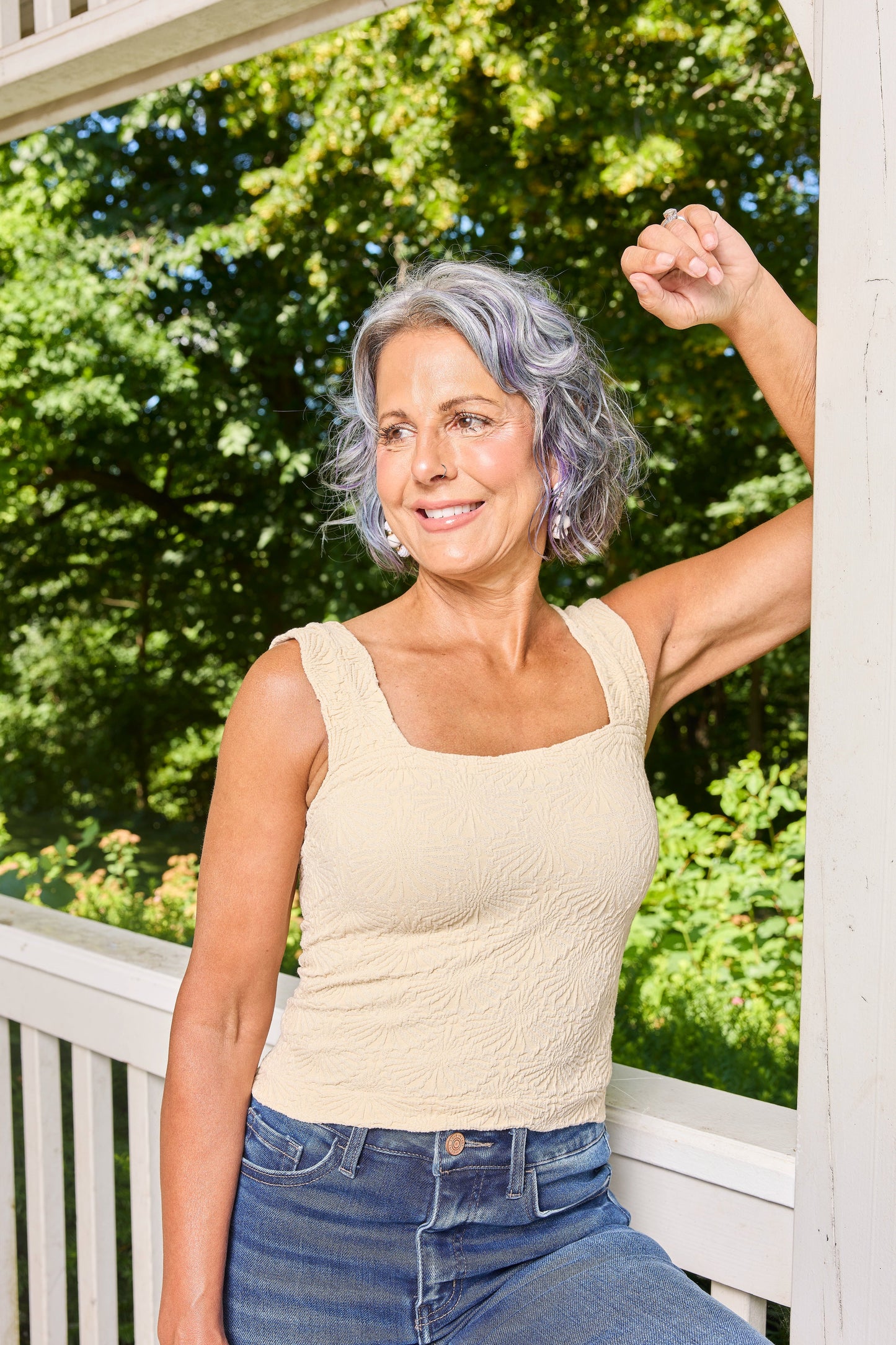 Women's Lightweight Square Neck Tank Top