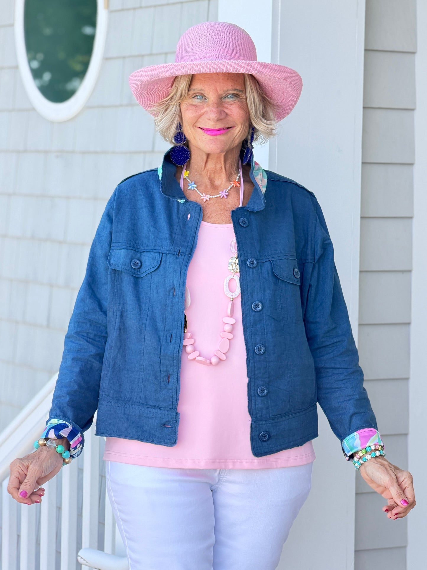 PALM BEACH PARTY LINEN JACKET