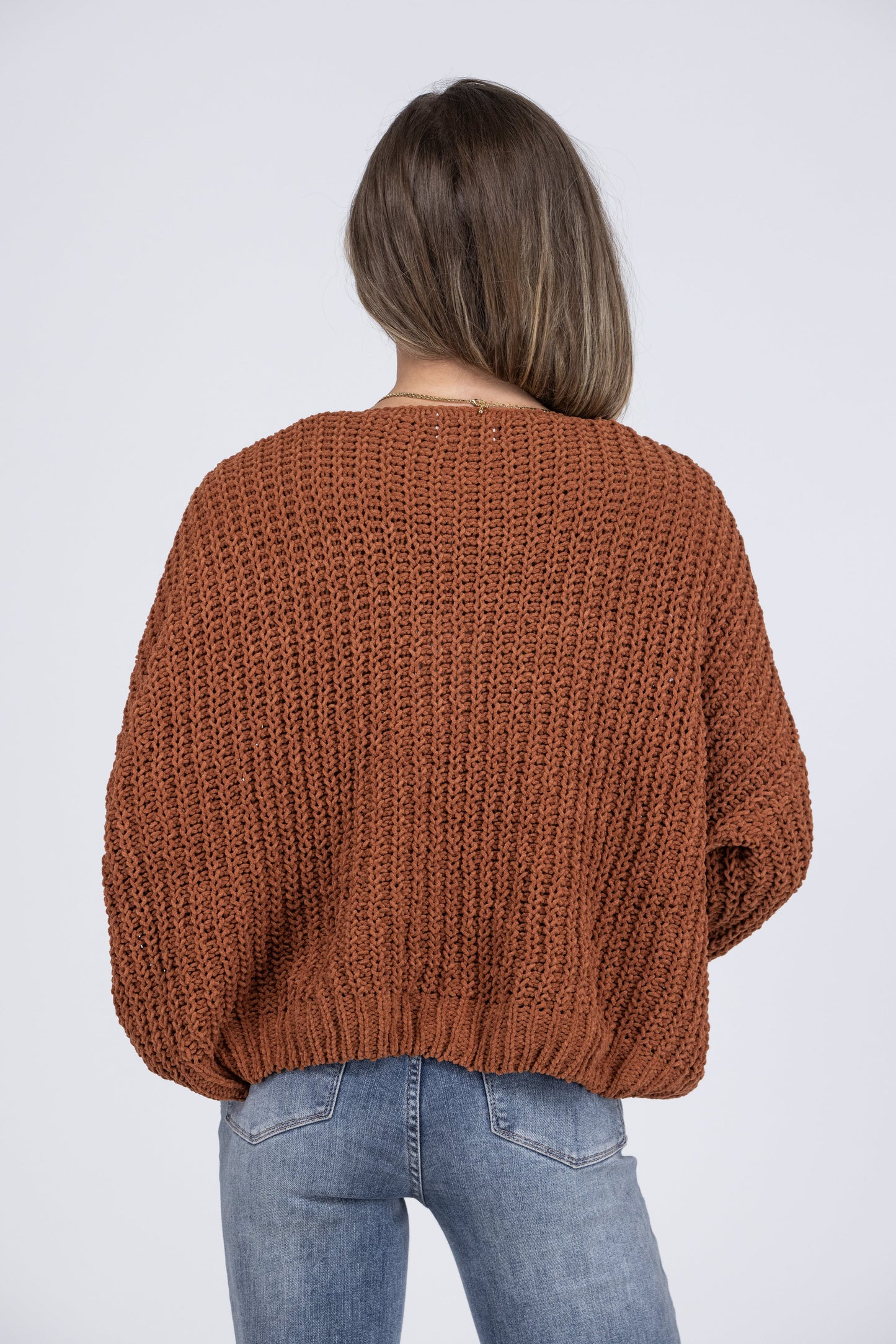 Sweater Days Are Here Women's Chunky Knit Long Sleeve Sweater