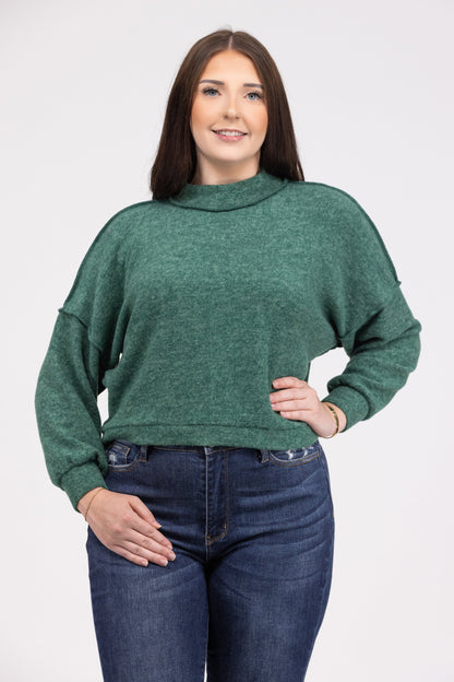 Break The Rules Women's Decorative Back Patch Sweater