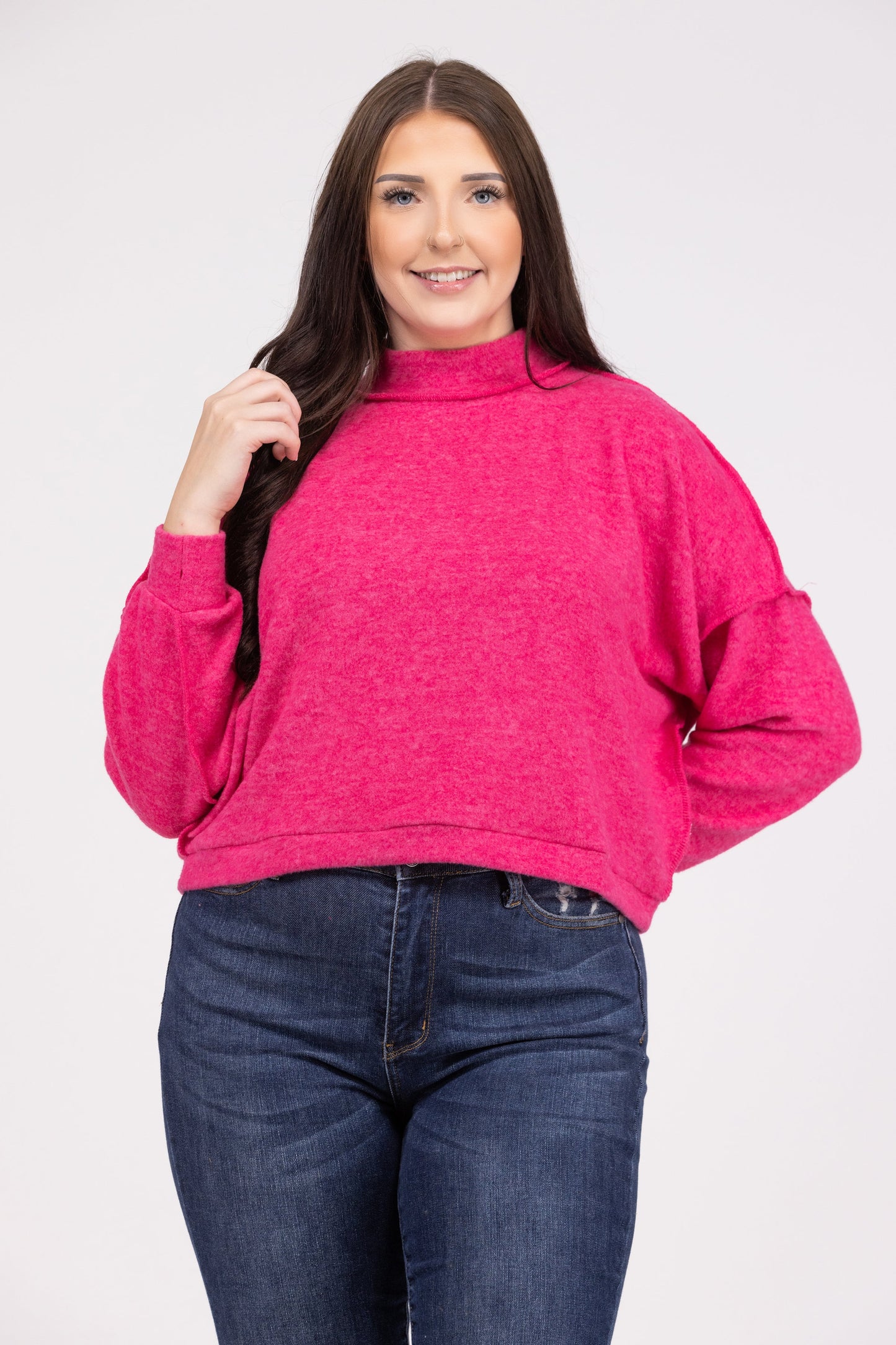 Break The Rules Women's Decorative Back Patch Sweater
